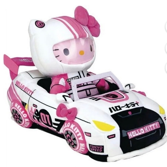 HELLO KITTY SANRIO KIDROBOT TOKYO SPEEDPLUSH NWT
